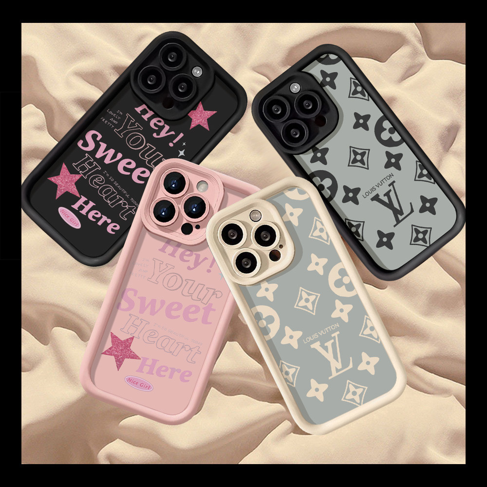 ตัวอักษรภาษาอังกฤษที่เรียบง่ายกรณีดาว Infinix Smart 8 6 7 5 Hot 30i 40 10 30 9 20 11 Play Tecno Spark GO 2024 20C 20 Pro