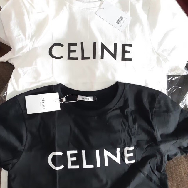⚡ปกติ⚡ 【NEW】พร้อมส่งด่วน เสื้อลิซ่าใส่ เสื้อยืด🌹 CE Cotton100% เสื้อยืดซีลีน
