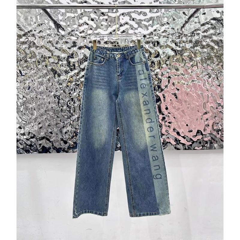 READY & Stock Alexan*** Ladies Jeans Pants Women Denim Stretch 2024 ใหม่