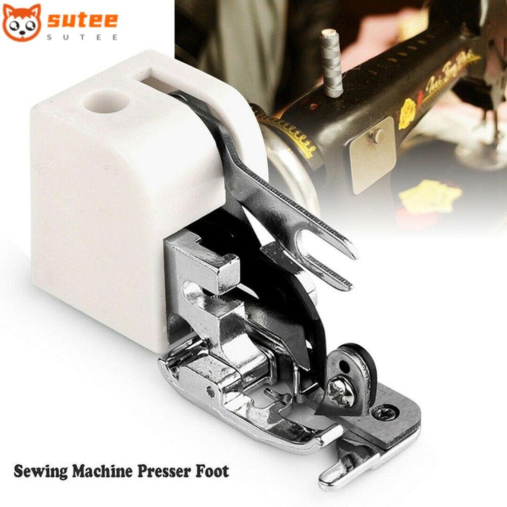 Sutee ตีนผี, เครื่องตัดด้านข้าง Overlock เย็บผ้าเครื่องแต่งกายในประเทศ|กด, เครื่องมือติดผ้า เย็บเท้ากดโต๊ะ