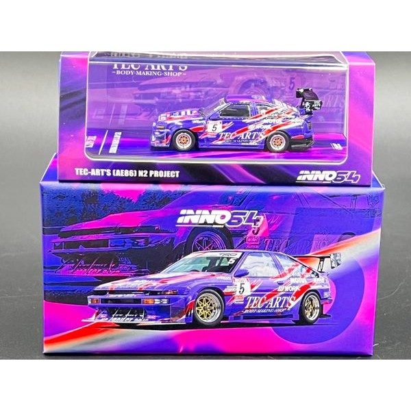 INNO64 TOYOTA SPRINTER TRUENO AE86 N2 PROJECT BY Tec-Art's