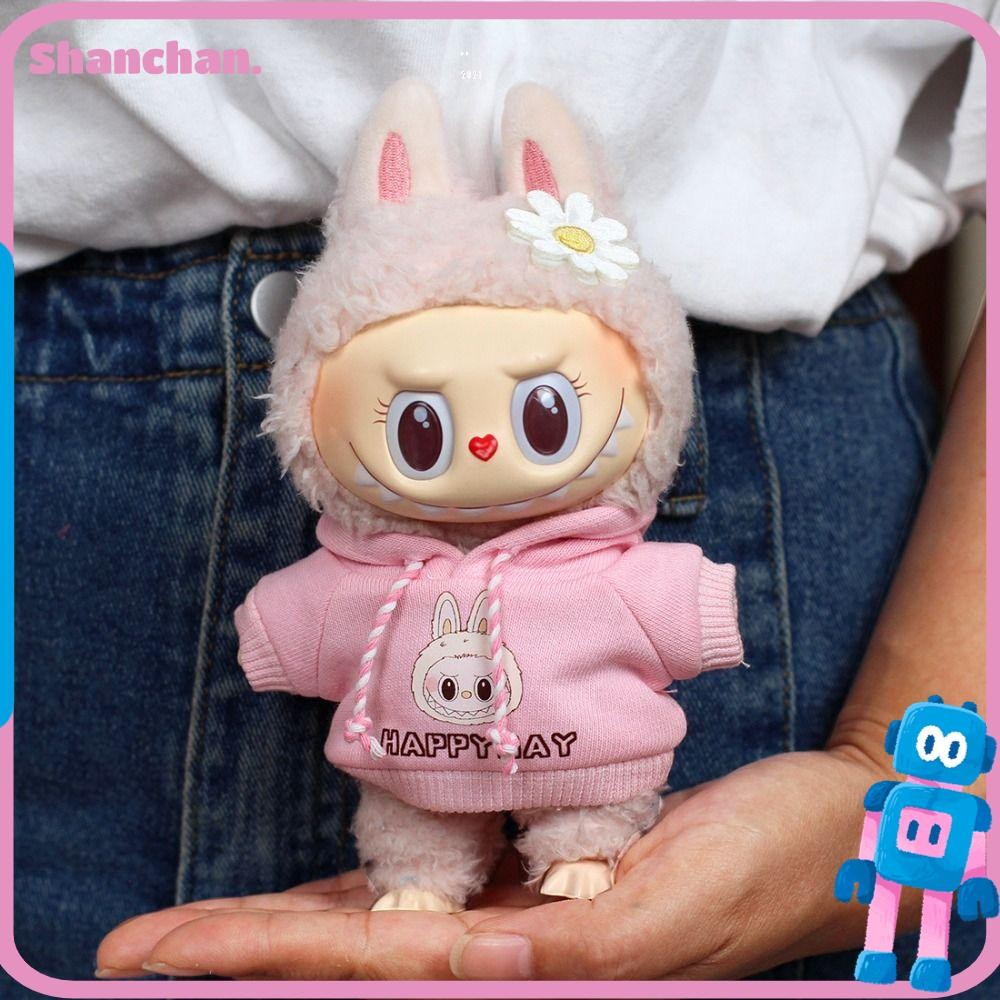 เครื่องประดับตุ๊กตา ชานชานชาน,|ผ้าฝ้ายตุ๊กตา Labubu ตุ๊กตาเสื้อผ้า, Handmade Cos ของขวัญ Labubu Time To Chill Filled Handmade ตุ๊กตาเสื้อผ้าสําหรับ 17 ซม. Labubu ตุ๊กตา