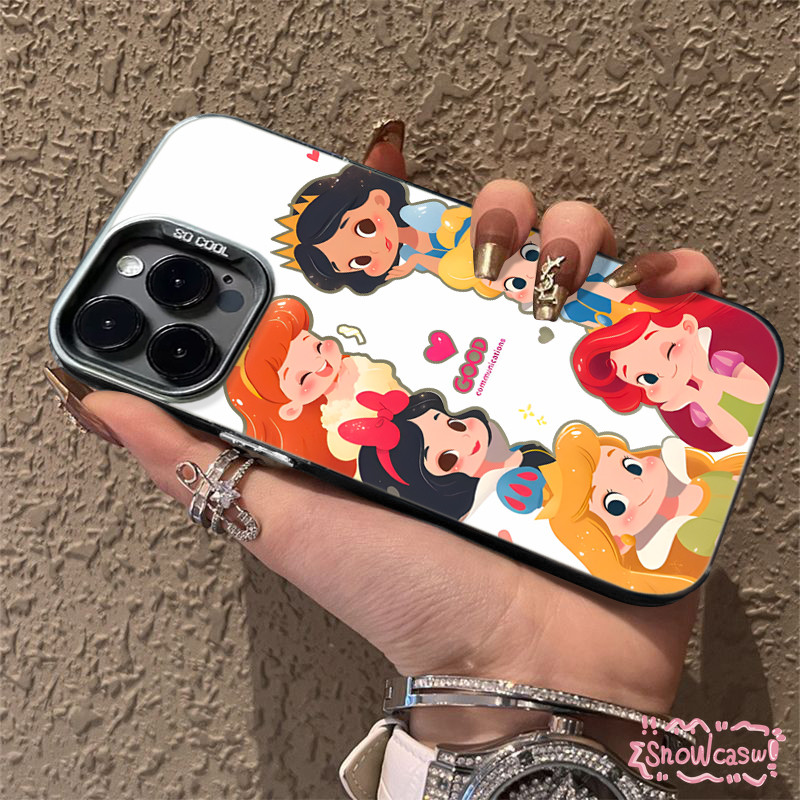 ลายการ์ตูนเจ้าหญิงน่ารักแสนสวย เคสVIVO Y15s Y15 Y17 Y27 Y17s Y12s Y20 Y21 Y16 Y12 Y36 Y22 Y27s Y11 Y21s Y35 Y02 Y91 Y31 - รูปที่ 6