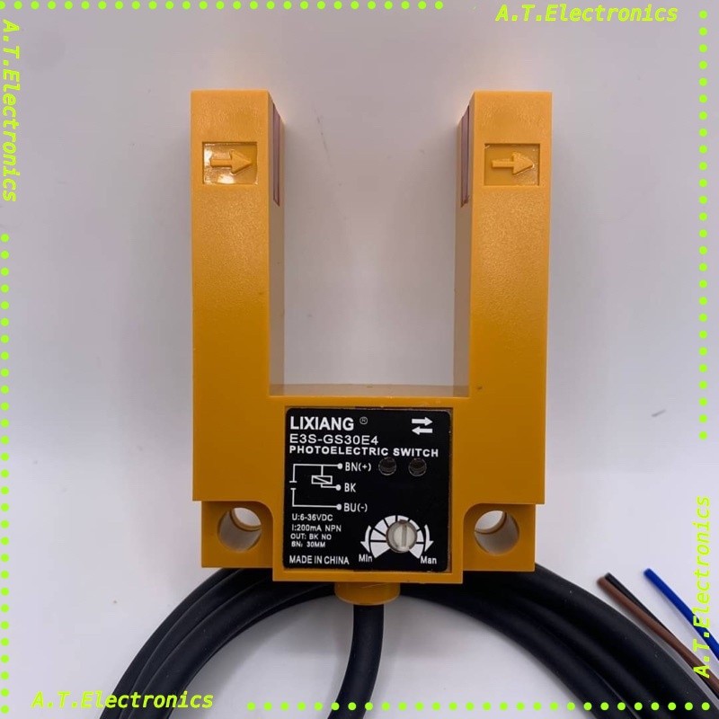 งานใหม่ สวิตช์เซนเซอร์โฟโตอิเล็กทริก E3S-GS3E4 GS3B4E3S-GS30E4 ก้ามปู แบรนด์แท้ ราคาส่ง