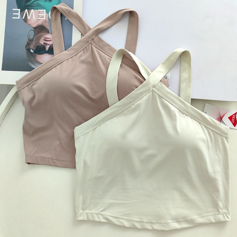 MAGIEYOGASports Bra ฝาครอบหน้าอกด้านข้างเซ็กซี่ความงามกลับ Slim Gym โยคะเต้นรํา