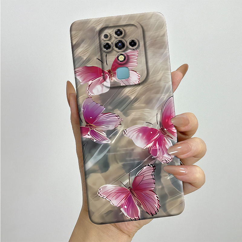 สําหรับ Tecno Camon 16 เคสโทรศัพท์ Camon16 CE7 CE7j CE9h Cool ทาสีซิลิโคนนุ่ม TPU Funda กรณีน่ารักพิมพ์ป้องกัน Coque ราคา ถูกที่สุด ดีลบีเคเค แกลเลอรีภาพที่ 3