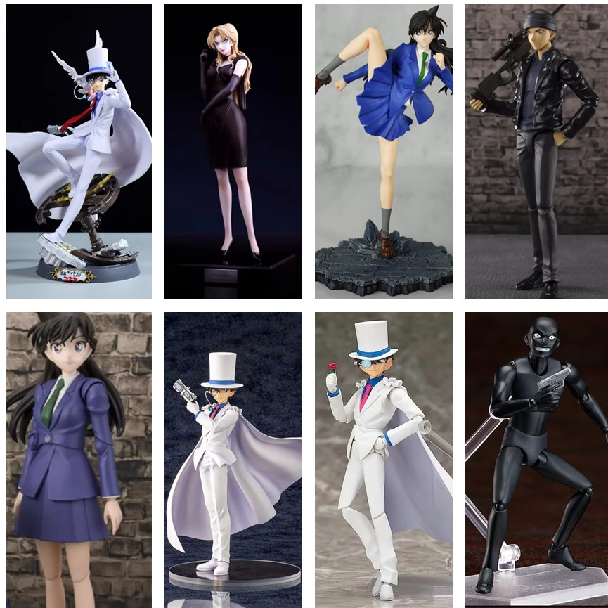 Detective Conan Figure Full Range Kaito Kidd Haihara Ai Kuroichi Muri Kogoro รุ่น Q Version