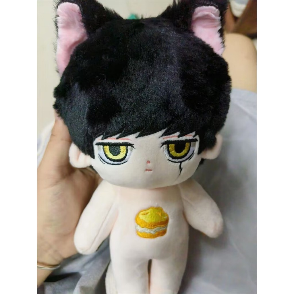 Mashle: Magic และ Muscles 20 ซม.อะนิเมะตุ๊กตาผ้าฝ้าย Naked ตุ๊กตาน่ารัก Q-Version ตุ๊กตา