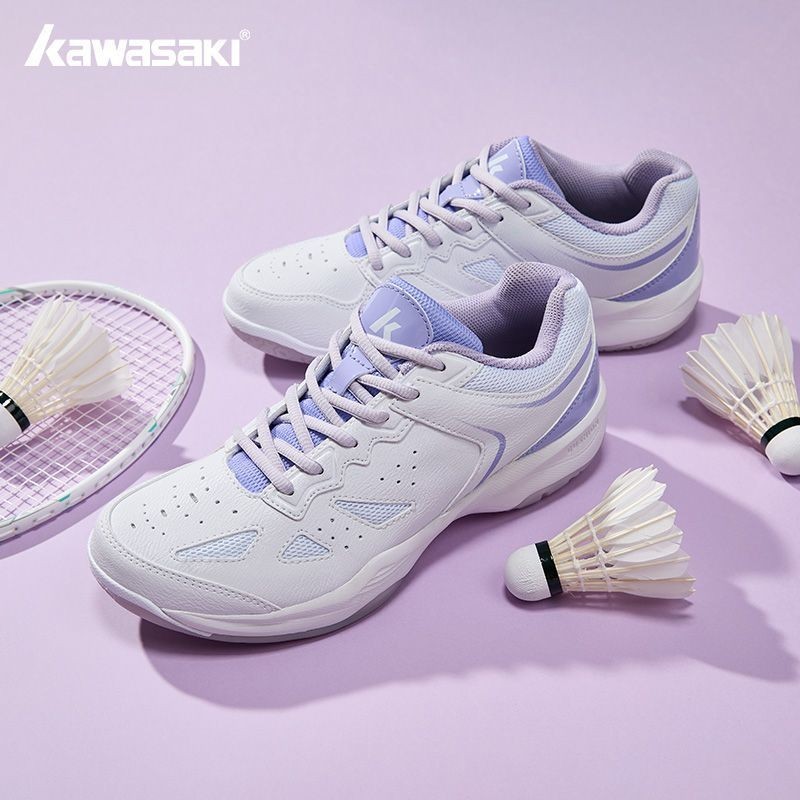 Kawasaki B3331รองเท้าแบดมินตันชายหญิงรุ่นเดียวกัน รองเท้าแบดมินตันกีฬาเทนนิสแบบระบายอากาศกันลื่น
