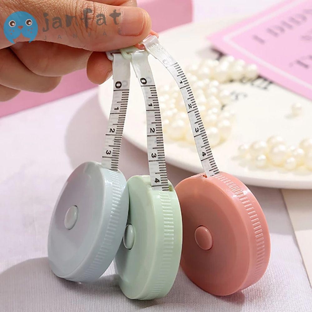JANFAT ไม้บรรทัดแบบพับเก็บได้แบบพกพา Centimeter 150 ซม.-60" ไม้บรรทัดความสูงสําหรับเด็ก