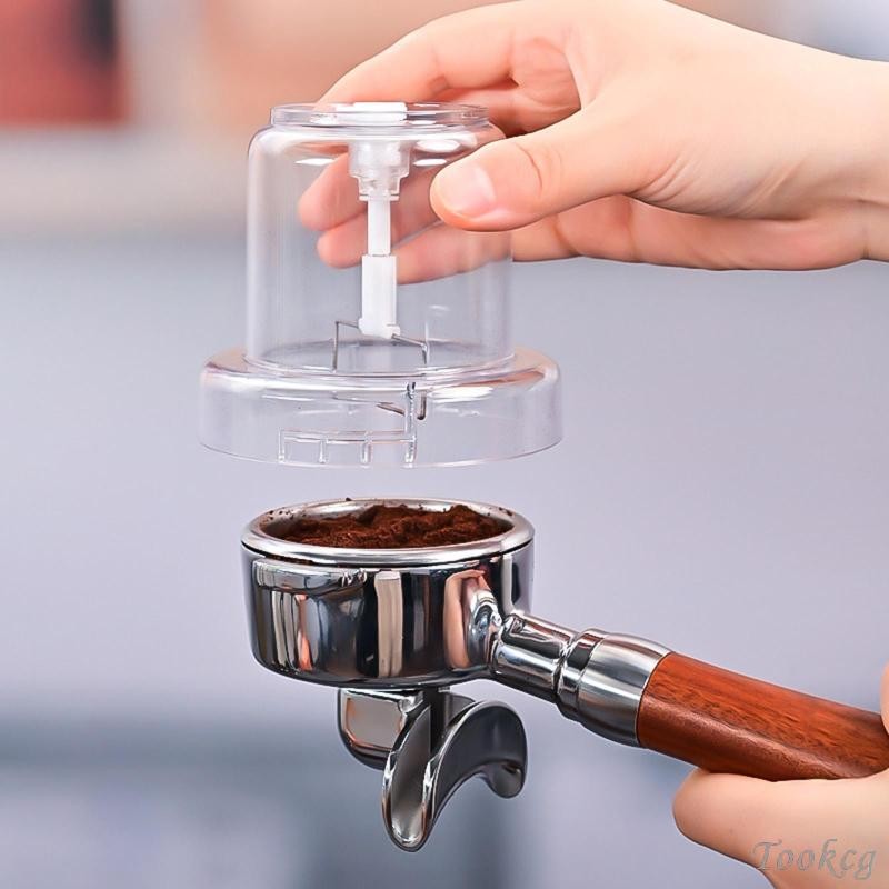 [Tookcg] Coffee Dosing Cup อุปกรณ์เสริมเครื่องชงกาแฟโปร่งใสสําหรับ 52 มม. Portafilters