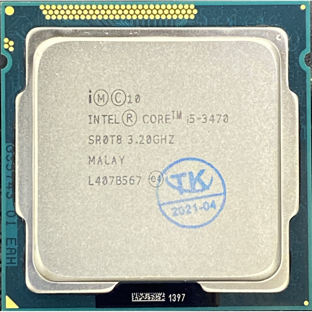 1155 Slots Corey i5-2300, 2400, 2500, 2500K, 3330, 3450, 3470T, 3550P, 3570S โปรเซสเซอร์