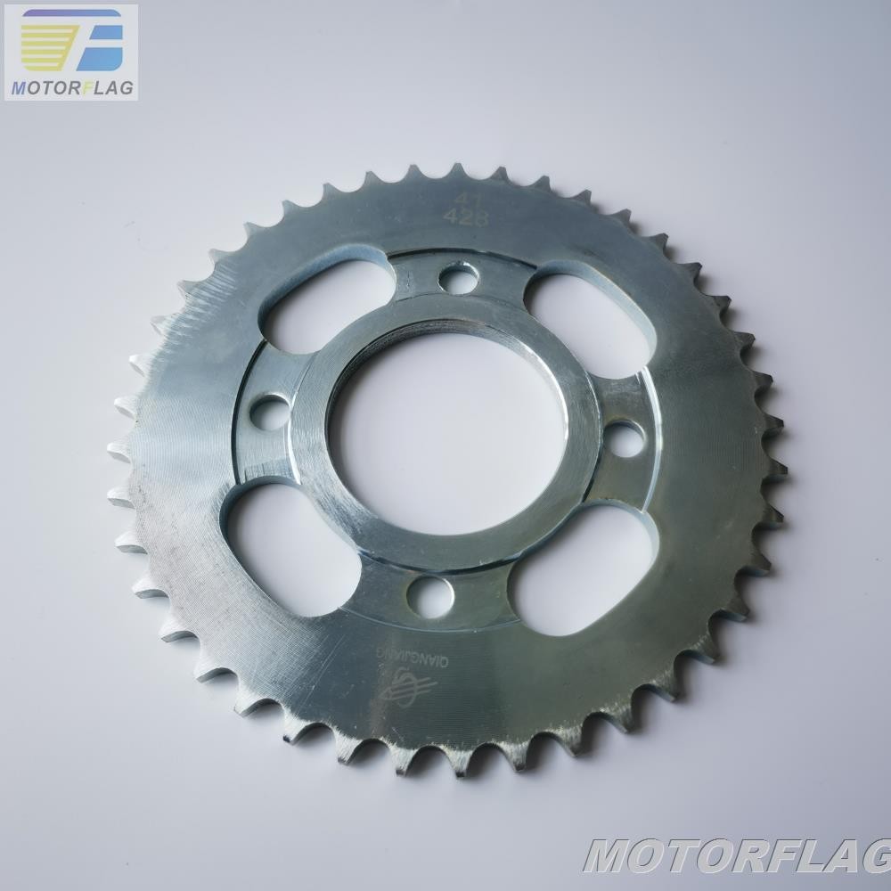 เฟืองโซ่ด้านหลัง 4 หลุม 428-41T สําหรับ KEEWAY Superlight 125 150 200 60002K2GP000 #