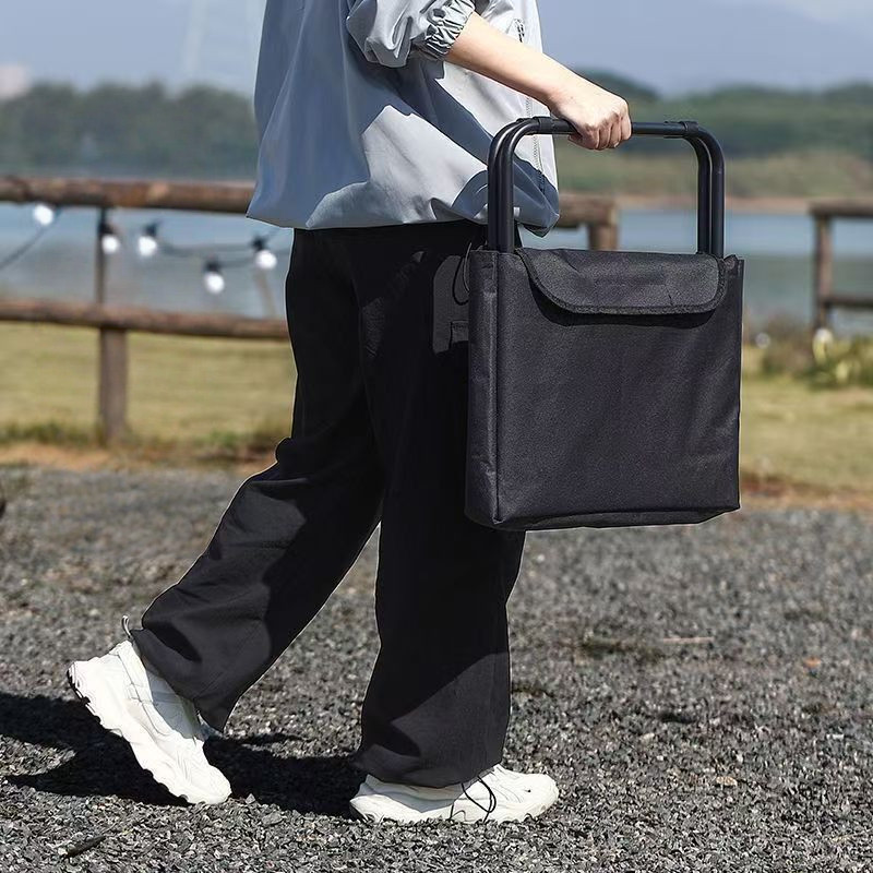 โต๊ะแคมป์ปิ้ง โต๊ะแคมปิ้งพับได้ พับอย่างรวดเร็ว ง่ายต่อการพกพา เหล็กกล้าคาร์บอน รับน้ำหนักได้ถึง80kg - รูปที่ 4