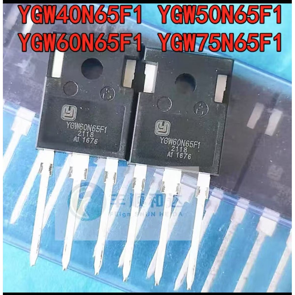 1 ชิ้น/ล็อต YGW40N65F1 YGW50N65F1 50N65 YGW60N65F1 YGW75N65F1 In-line TO-247 IGBT Field Effect