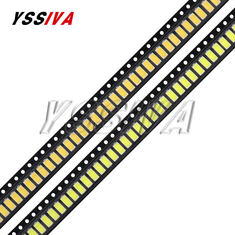 100pcs 5630/5730-CW/WW 0.5W 150Ma 50-55lm White 6500K Warm 3000K Light SMD 5730 5630 LED Chip Lamp B
