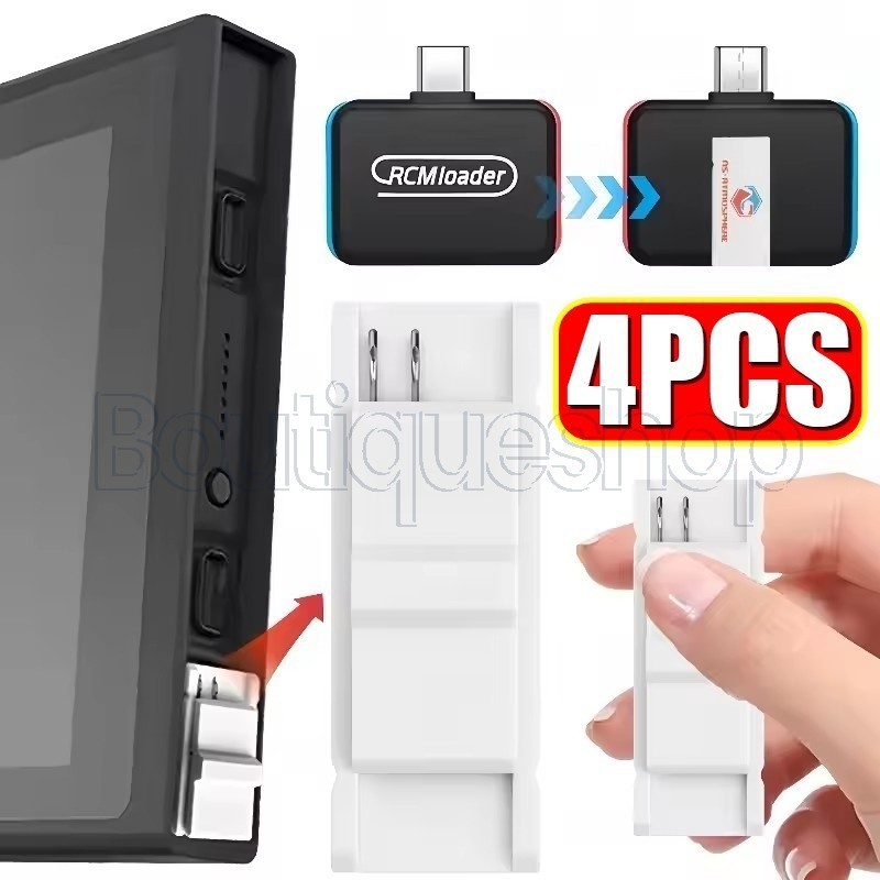 RCM Jig Clip Loader - สําหรับ Switch Gen 1 - Save File Loader RCM Plug - Game Modding Essential Tool