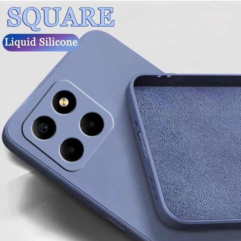 สําหรับฝาครอบ Honor X6S สําหรับ Honor X8 5G X6 X6S กรณีด้านหลังกันชนกันกระแทก TPU ซิลิโคนนุ่มสําหรับ