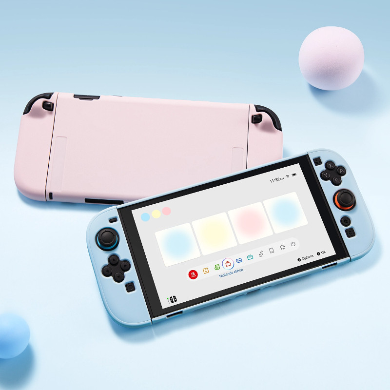 Geekshare เคสป้องกันแบบแข็งสีทึบสําหรับ Nintendo Switch2 (2025) ราคา ถูกที่สุด ดีลบีเคเค