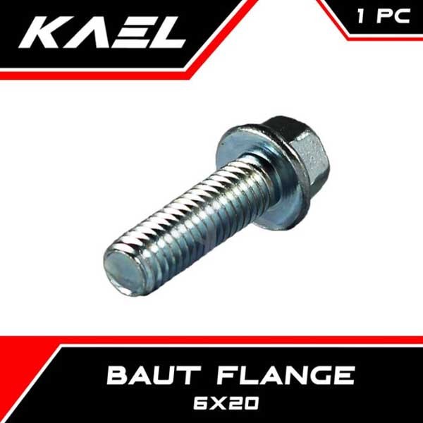 1 PC Flange Bolt 6x20 Bolt Cap M6x20 M 6 X 20 M6 K8 Key 8