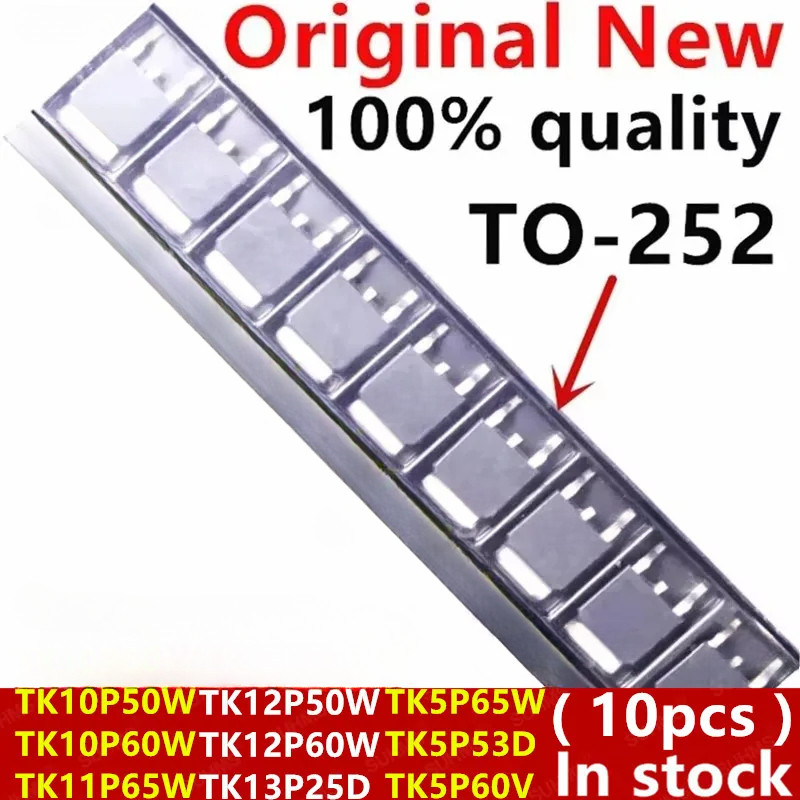 (10 ชิ้น) 100% ใหม่ TK10P50W TK10P60W TK11P65W TK12P50W TK12P60W TK13P25D TK5P65W TK5P53D TK5P60V TO