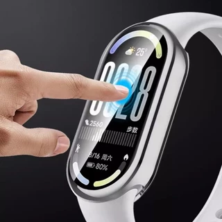 ฝาครอบ TPU แบบนุ่มสําหรับ For Xiaomi Mi Band 10 NFC คลุมทั้งหมดปกป้องหน้าจอชุบสําหรับ for miband 10 เปลือกกันชน