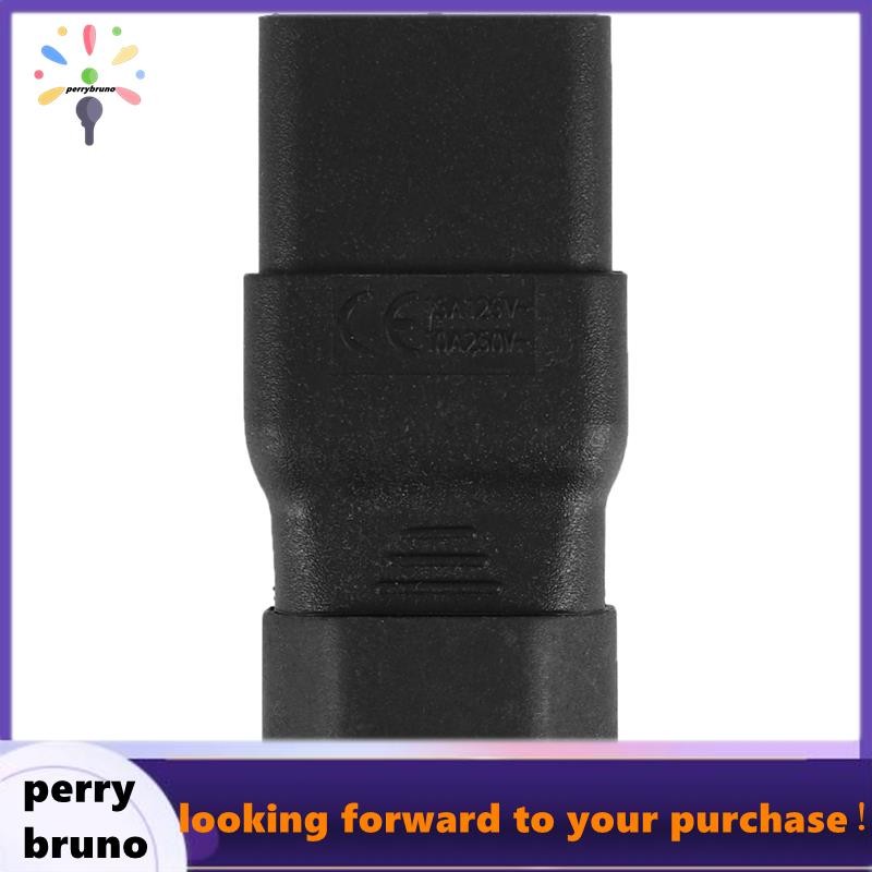 PDU UPS Power IEC ชาย C14 ถึงหญิง C19 อะแดปเตอร์ IEC C19 ถึง C14 Connector