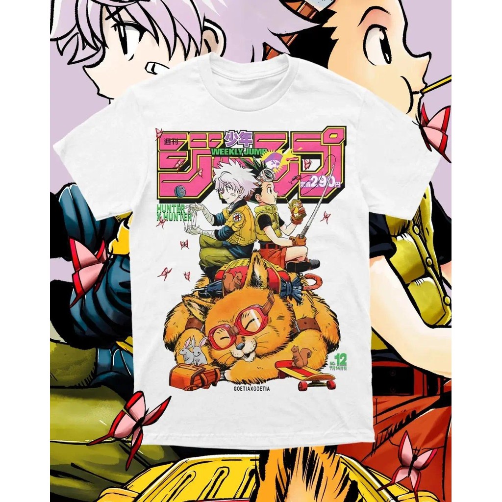 เสื้อยืด Gon Hisoka จาก Hunter X Hunter ลายการ์ตูน ของขวัญพิเศษ เสื้อทุกขนาด