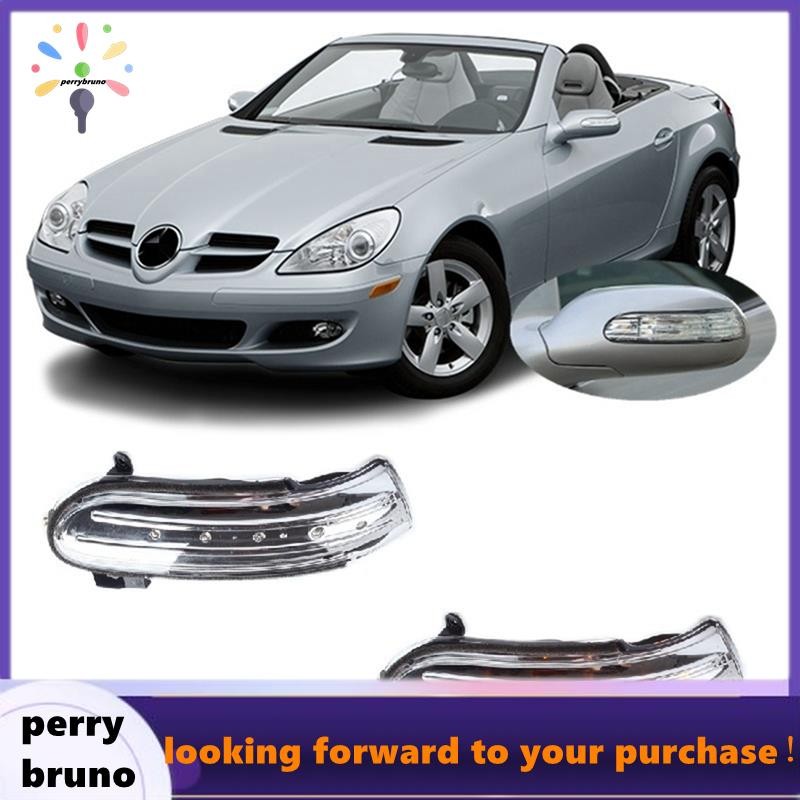 รถด้านข้างกระจกมองหลังโคมไฟกระพริบไฟเลี้ยวสําหรับ Class R171 W171 SL Class R230 W230