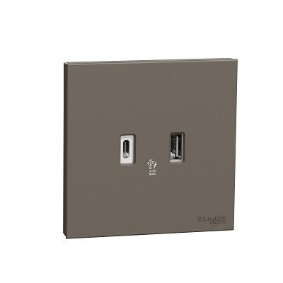 เครื่องชาร์จ Schneider AvatarOn C 21W Type A+C, QC PD USB