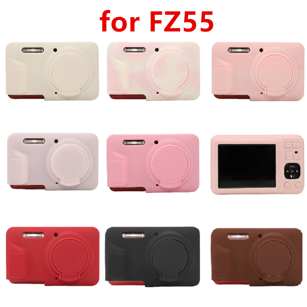 FZ55 ยางซิลิคอนกรณี Body Cover Protector กรอบผิวสําหรับ KODAK PIXPRO FZ55 กล้องดิจิตอล