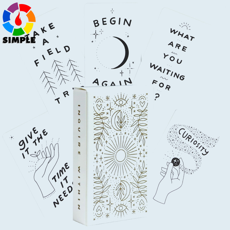 Inquire Within Reflection Deck Tarot card