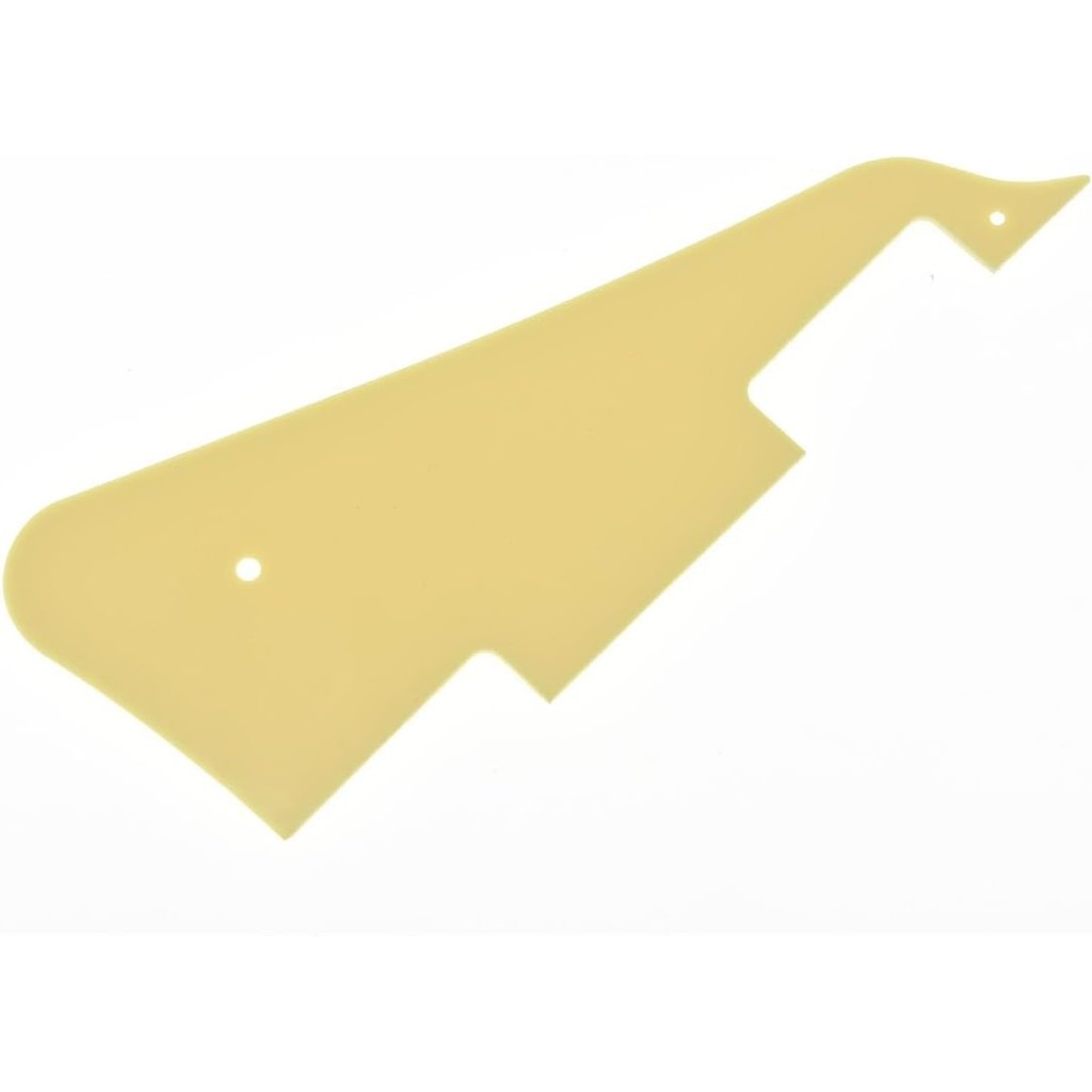 KAISH LP Standard Pickguard Guitar Pick Guard Scratch Plate for USA Les Paul Guitars Cream 1 Ply P3B