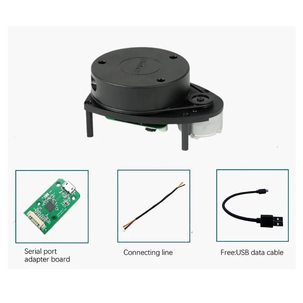 Slamtec RPLIDAR A1 2D 360 องศา 12 เมตรสแกน Radius capar Sensor A1M8 เครื่องสแกนเนอร์สําหรับหุ่นยนต์น