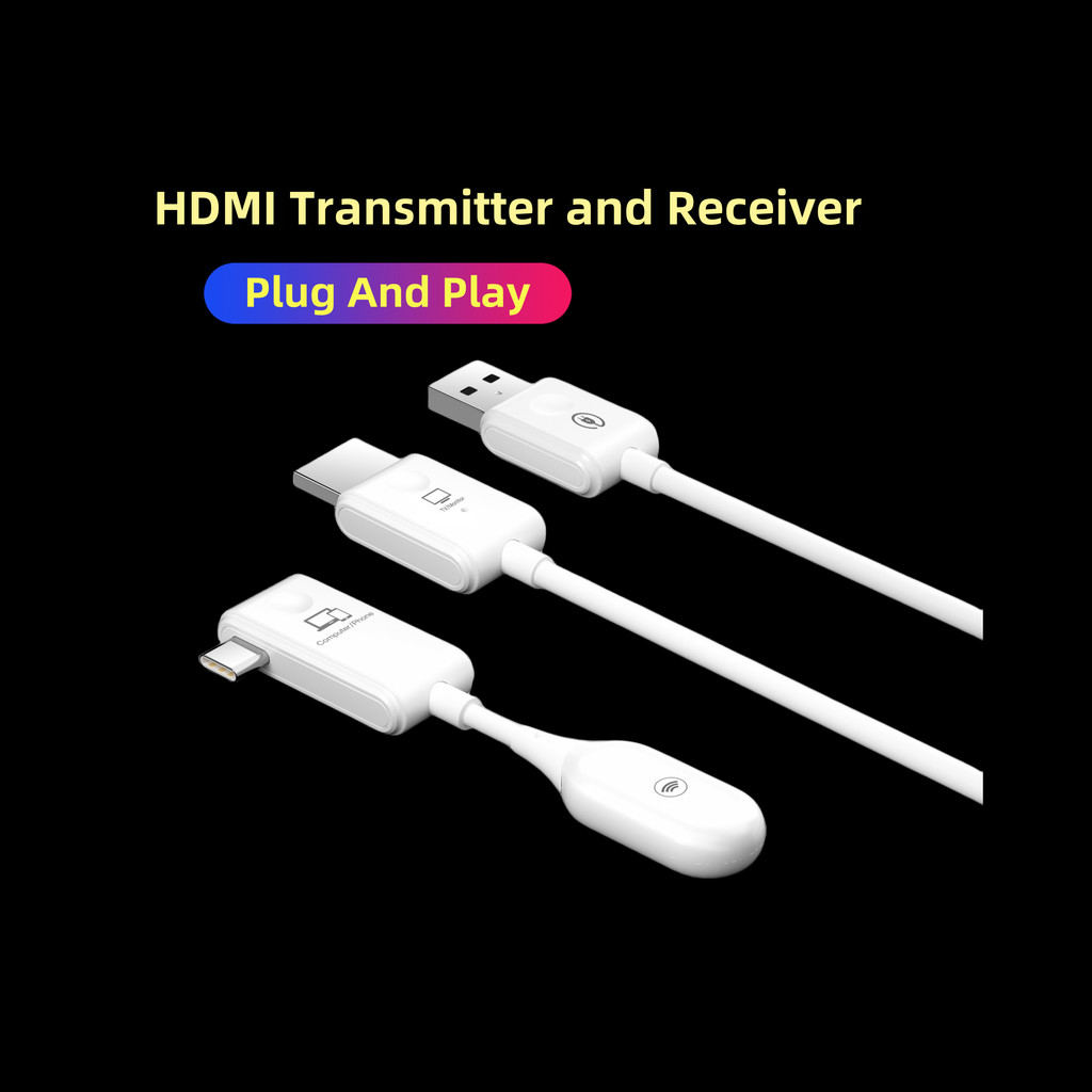 CS7 1080P Point-To-Point Projection Device HDMI Plug-And-Play Screen Cable Type-C Extender Dual-Mode