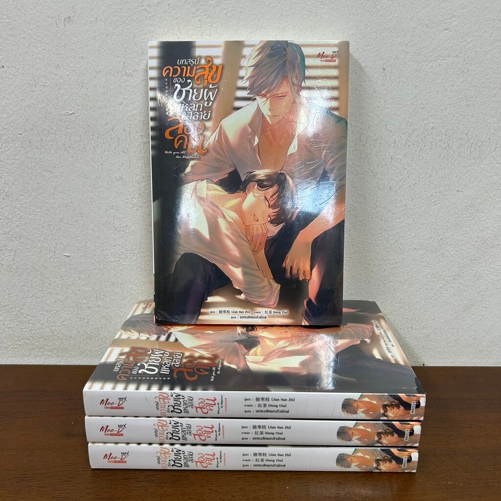 [YAOI] บทสรุปความสุขของชายผู้แหลกสลายสองคน เล่มเดียวจบ ... Jian Han Zhi (มือหนึ่งขีดสัน) นิยายวาย มีดี