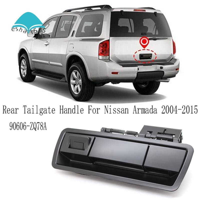 Eshai585มือจับด้านหลังสําหรับ 2004-2015 มือจับประตูท้ายรถ 90606-ZQ78A