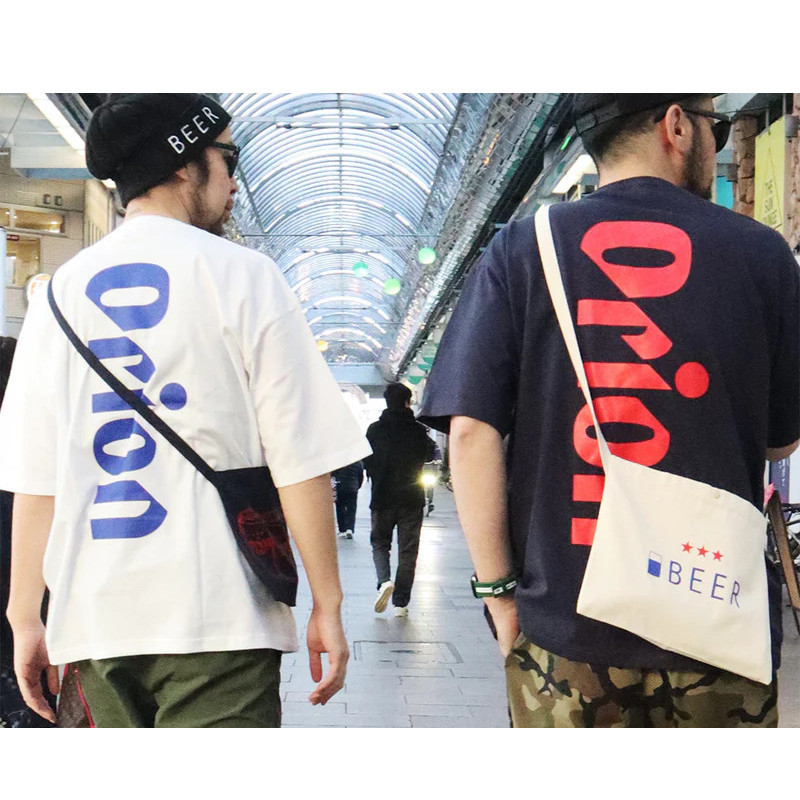 纯棉时尚 Okinawa Orion Bee Beer T-Shirt Short新款