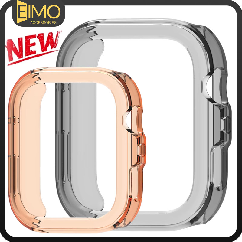 กรณีป้องกันกันชน for Huawei Watch Fit 4 Pro / Huawei Watch Fit 4 TPU ซอฟท์เคสปกป้องหน้าจอโดยไม่มีฟิล์ม for Huawei Fit 4
