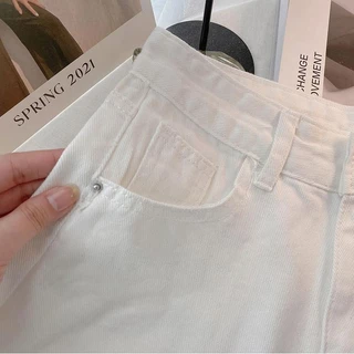 Vilaup - S-6XL Jean Shorts กางเกงยีนส์ ขาสั้น เอวสูง ไซส์พลัส ผู้หญิง