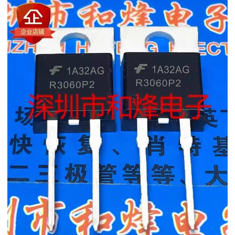 ทรานซิสเตอร์ mos 5PCS ISL9R3060P2 R3060P2 CRST052N15N3Z 052N15N3Z FTP60N20R MT28N20A IRF1405 IRF1405