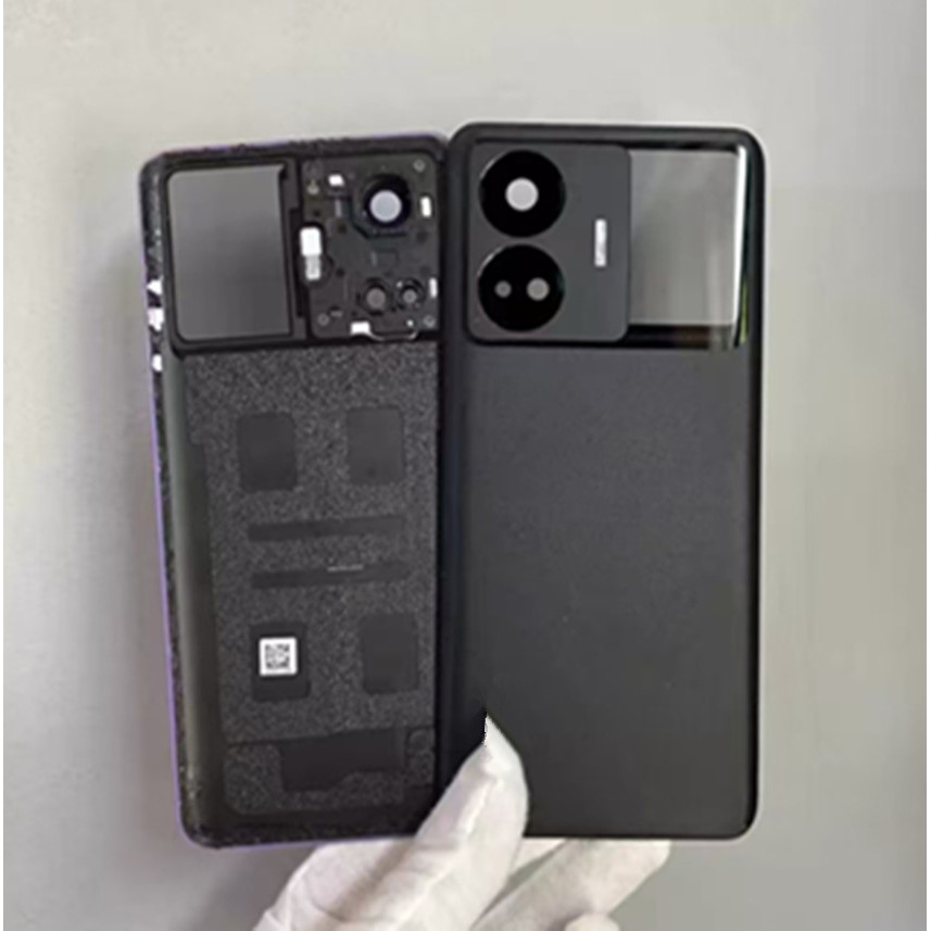 ด้านหลังฝาหลังประตูสําหรับ Realme GT NEO 5 กระจกด้านหลังอะไหล่ซ่อมสําหรับ Realme GT neo5