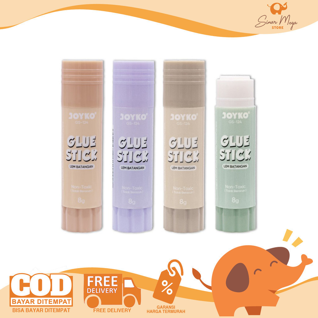 Joyko Glue Stick GS-124 8gr Morandi Pastel Glue Stick