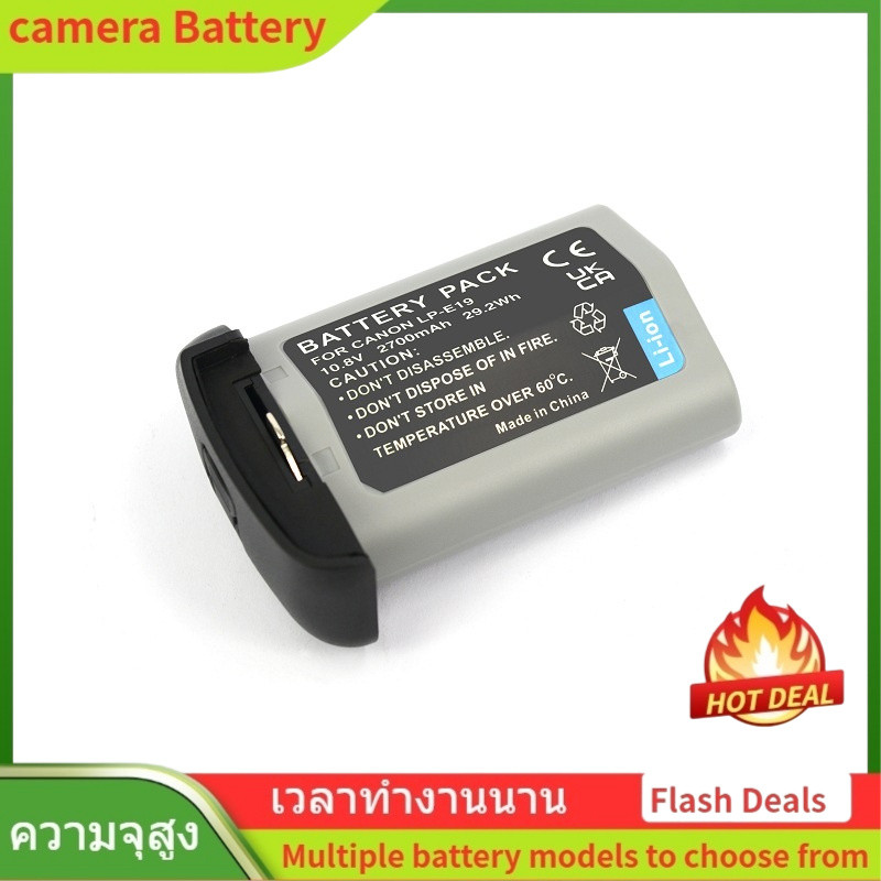 🌟LP-E19 New Camera Battery For CANON EOS R3 1DX3 1DX2 mark ii (10.8V 2700mAh)digital camera