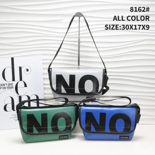 กระเป๋าสะพายข้าง กันน้ำ ขนาดใบกลาง พร้อมส่งจากไทย 8162#-Y-XIN shop