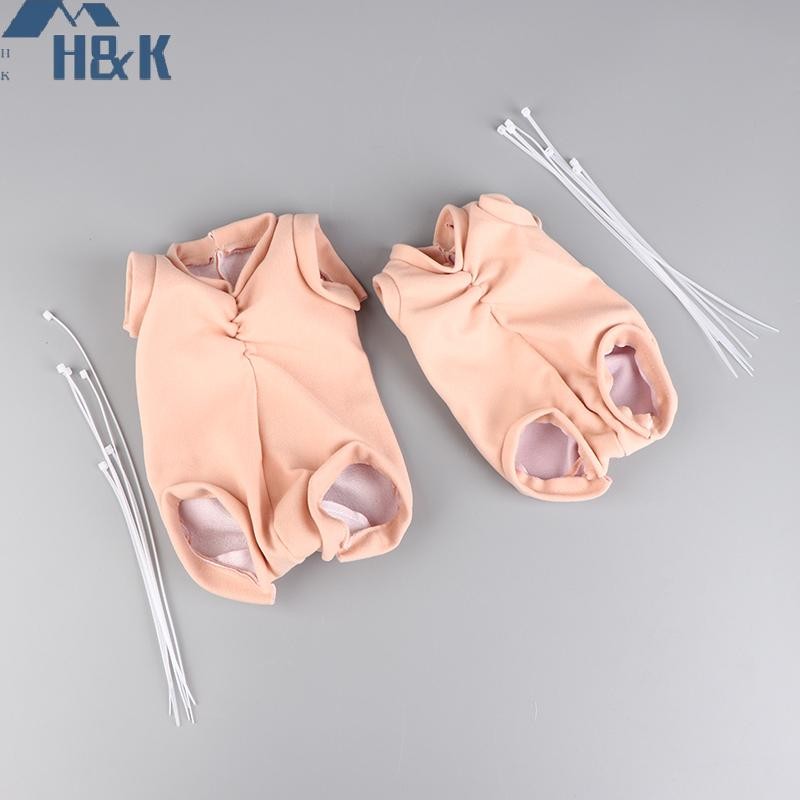 [H&K Jul] 18 - 28 ซม.จําลองเครื่องใช้ในบ้านของเล่นผ้า Body Reborn ตุ๊กตา Supply Kit Soft Full Limbs 