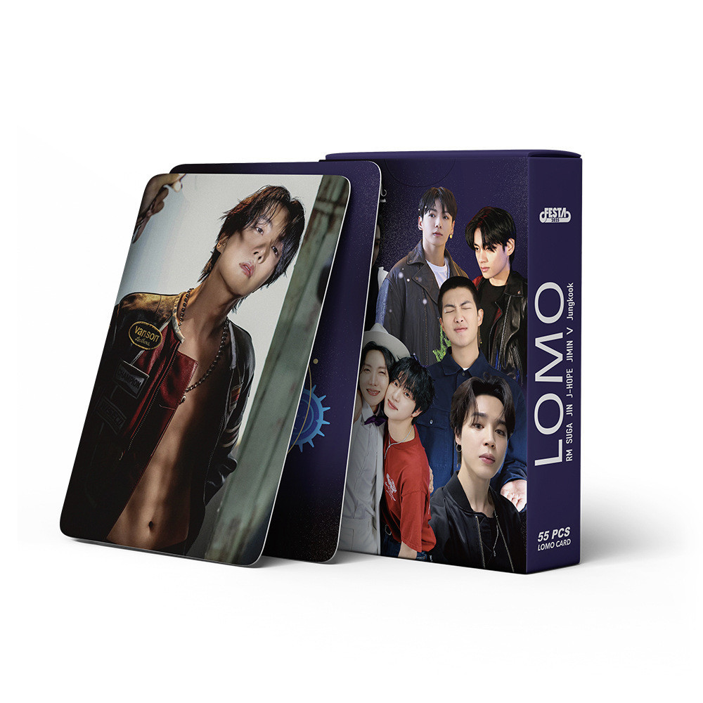 55-127pcs PERMISSION TO DANCE Photocards 2025 FESTA 12th Anniversary Jin ECHO J-HOPE V JUNG KOOK JIM