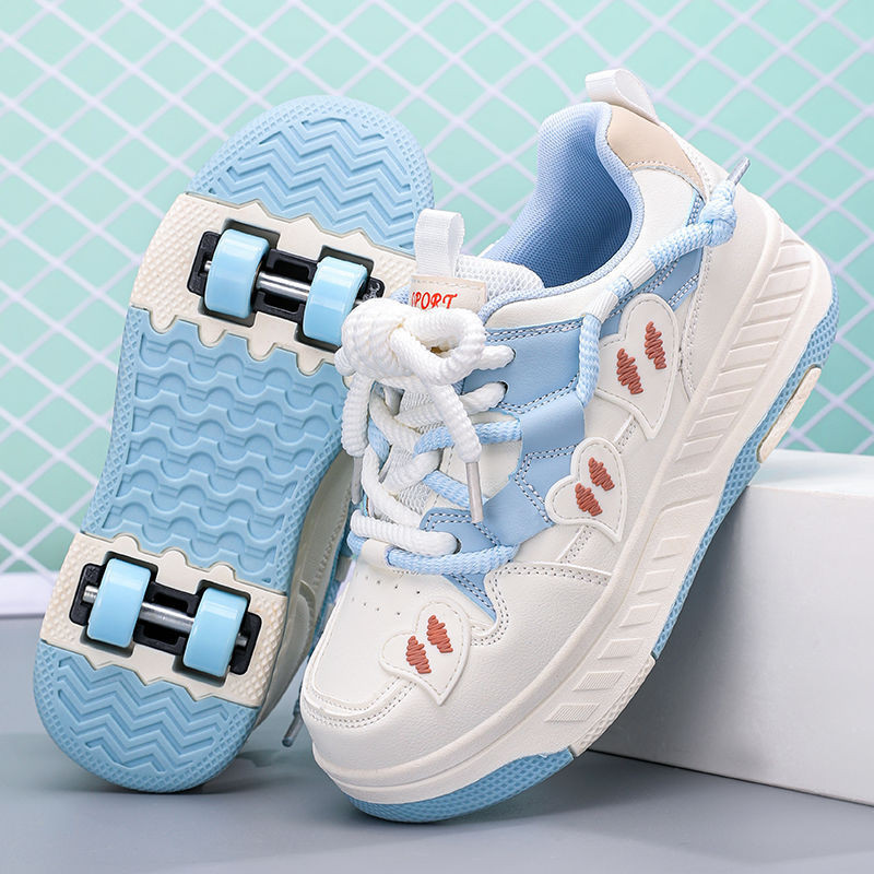 หนานักเรียนนักเรียนรองเท้า Heelys รองเท้า Heelys Shoesthunder Love Casual นักเรียนรองเท้า Nicheforfe