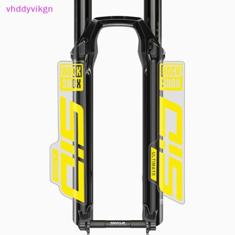 สติกเกอร์ตกแต่งจักรยานเสือภูเขา แบบโปร่งใสกันน้ำ สำหรับส้อม Rockshox SID - Decals TH