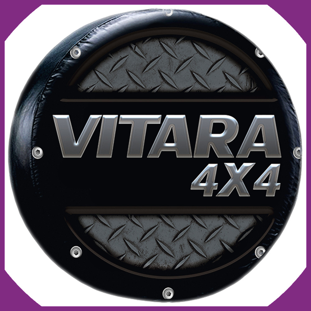 Coverwheel ฝาครอบพวงมาลัย Suzuki Grand Vitara 50 Vitara อุปกรณ์ตกแต่งรถยนต์ Vitara ภายนอกรถ